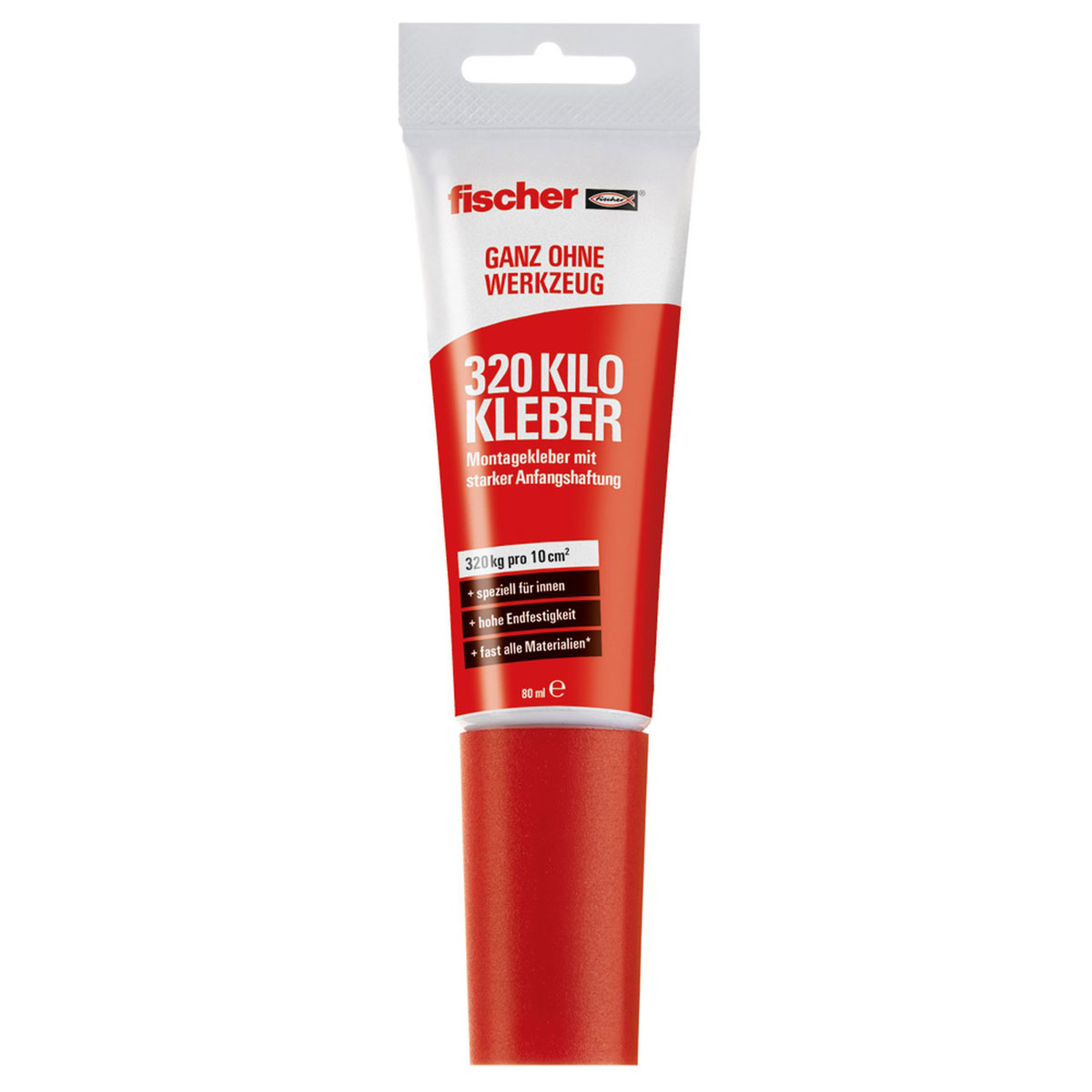 Fischer  320-Kilo Kleber Ganz ohne Werkzeug 80 ml Bild 1