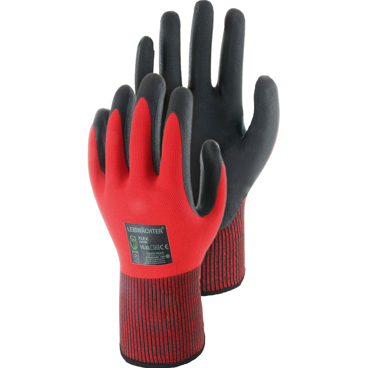 Triuso Handschuh Flex mit Nitril-Beschichtung Größe 7