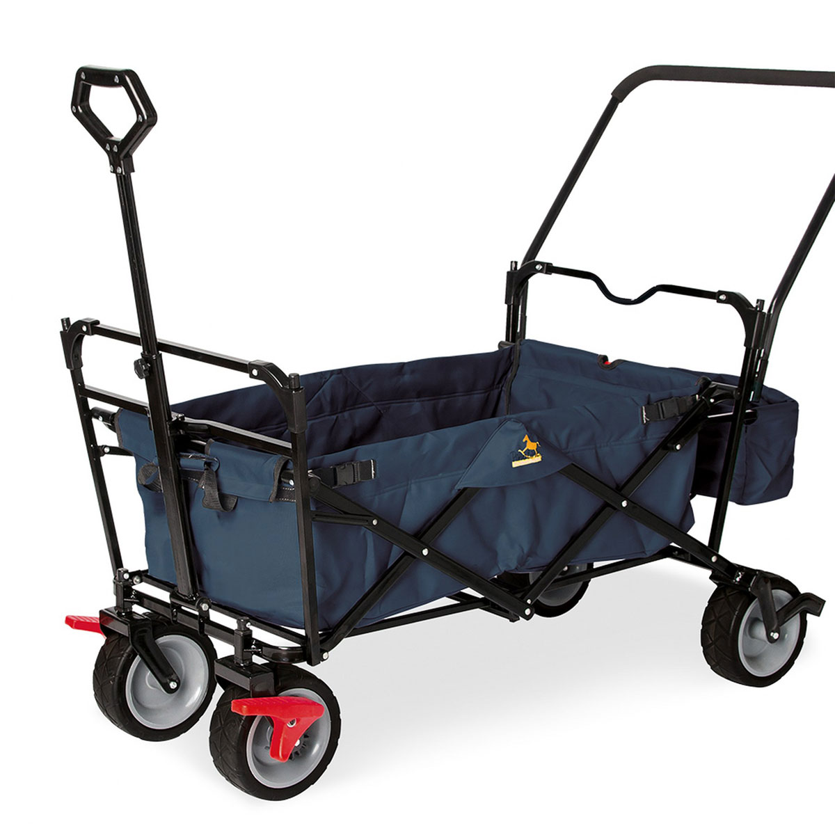 Pinolino Klappbollerwagen Paxi dlx Comfort mit Bremse, marineblau Bild 2