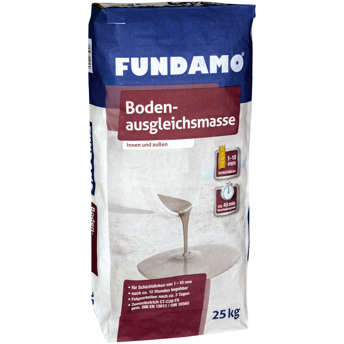 Fundamo Bodenausgleichmasse 25 kg Fundamo Bodenausgleichmasse 25 kg