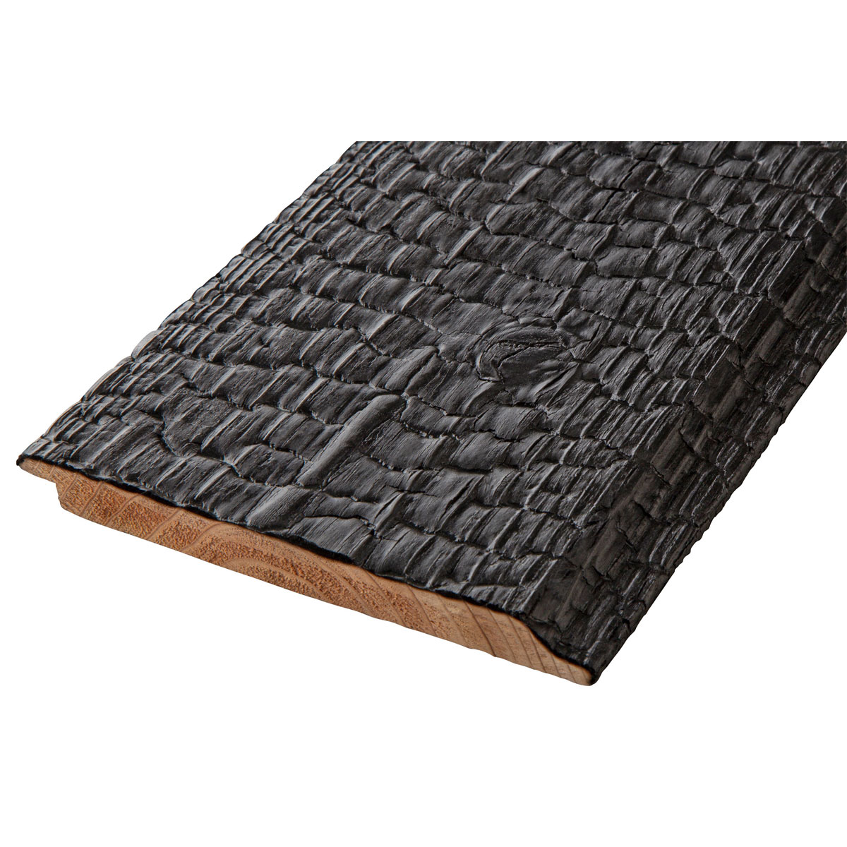 Yakisugi Profilholz Suyaki 14,5 x 120 cm 2-fach lackiert