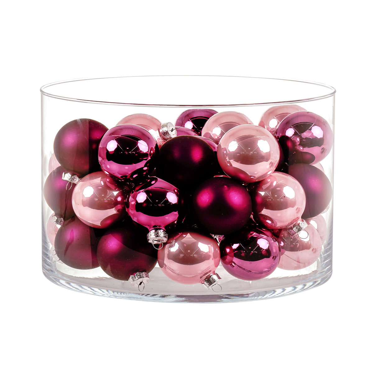 Ambientis Glaskugeln 4,5 cm lila Mix