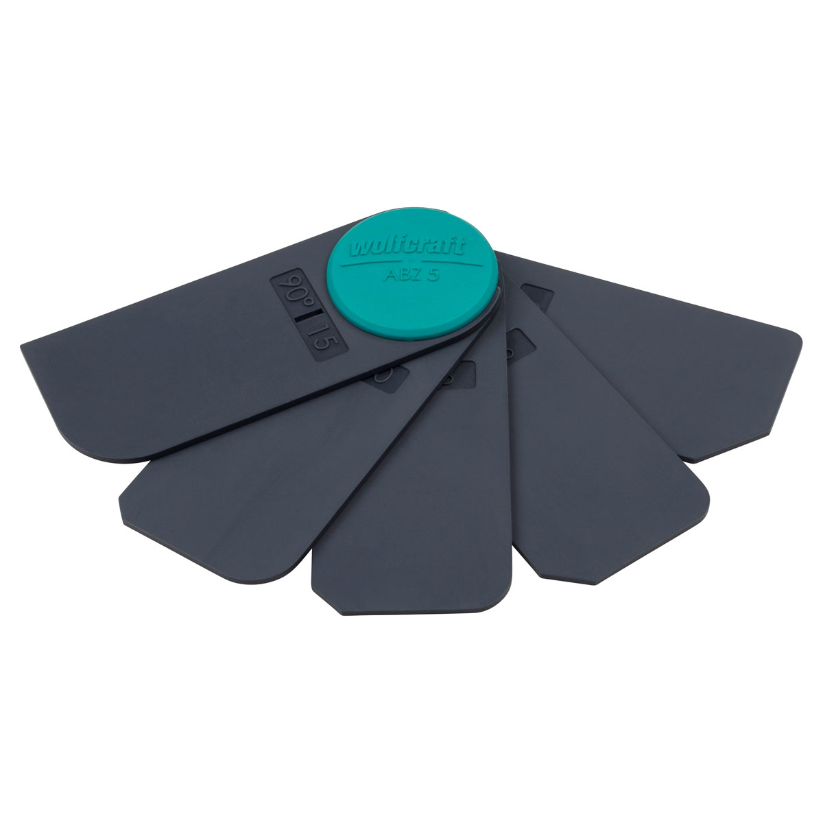 Wolfcraft  Fugenglätter Fächerset 5- teilig 