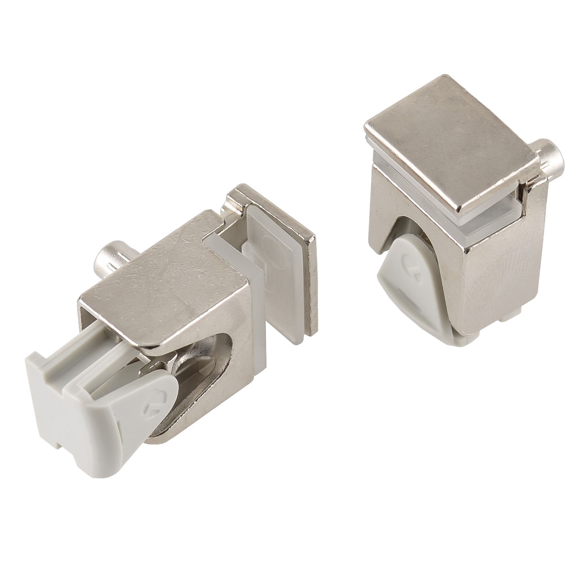 Suki Bodenträger Stahl/Kunststoff Durchmesser 0,5 x 0,8 cm vernickelt 4 Stück Bild 3