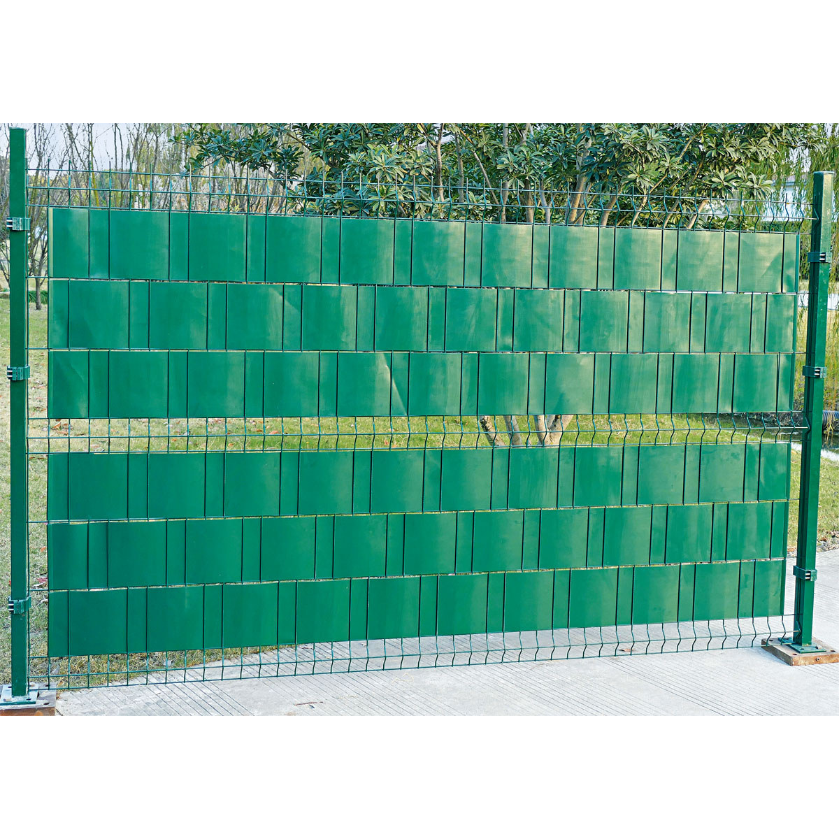 Durabil PVC-Sichtschutzstreifen grün 35 m Bild 2