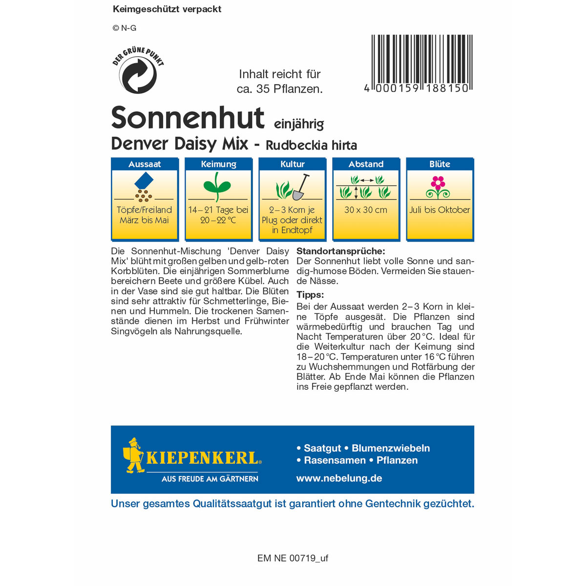 Kiepenkerl Sonnenhut Denver Daisy Mix Bild 2