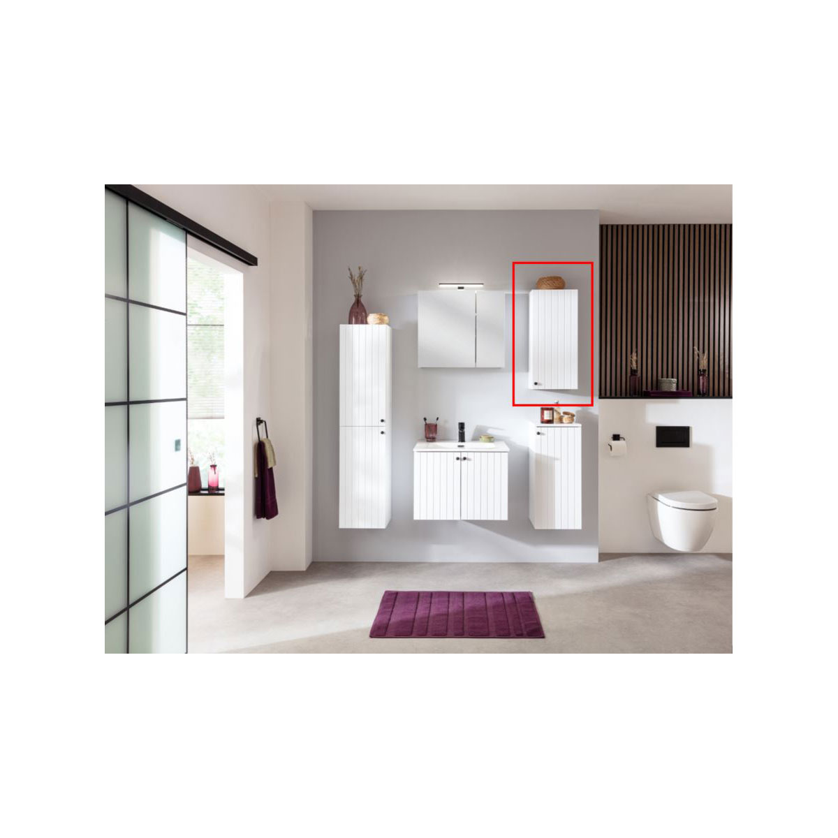 Badmöbel-Set Piet, nur Haengeschrank, 1 tlg.  Bild 2