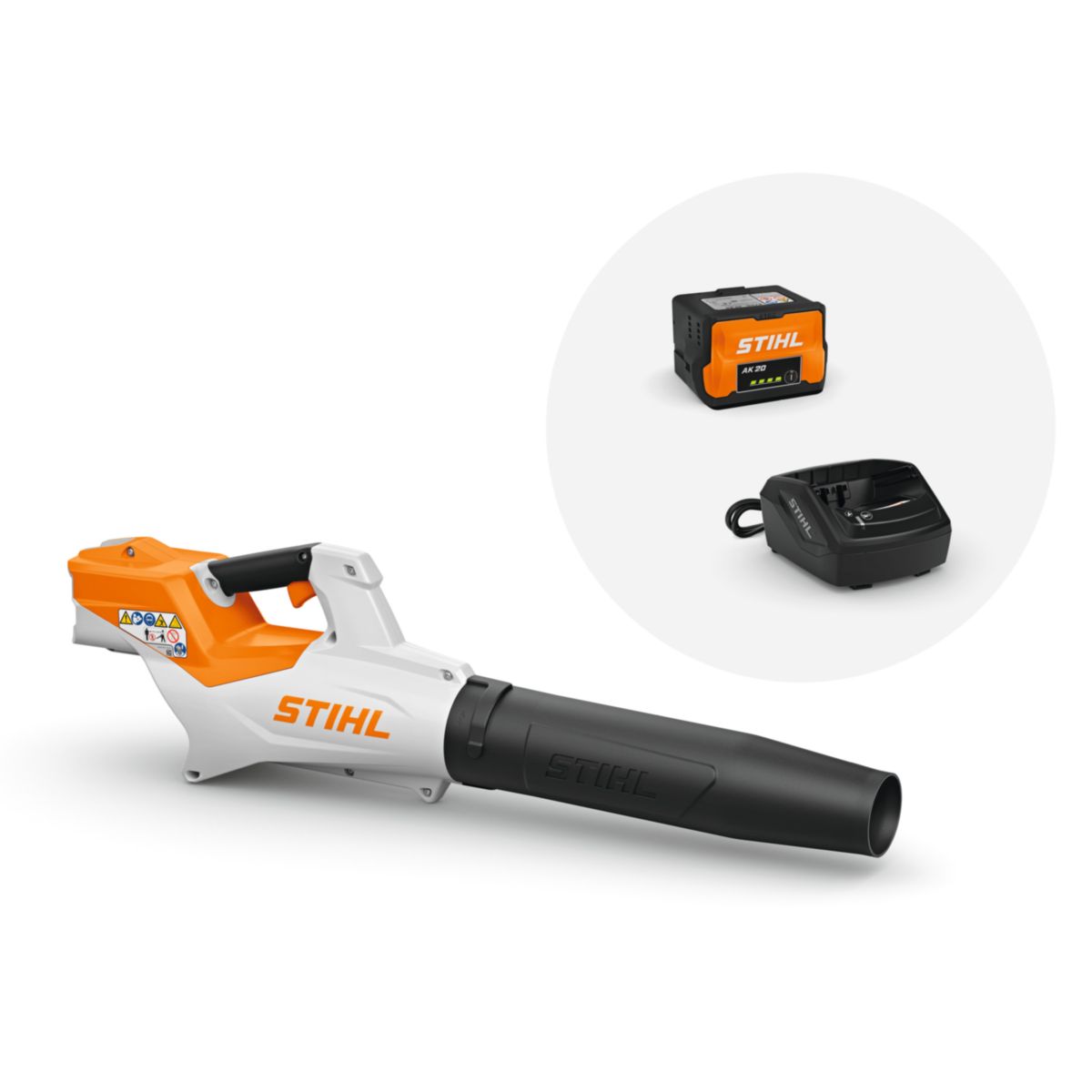 Stihl Akku-Laubbläser BGA 50 mit Akku und Ladegerät