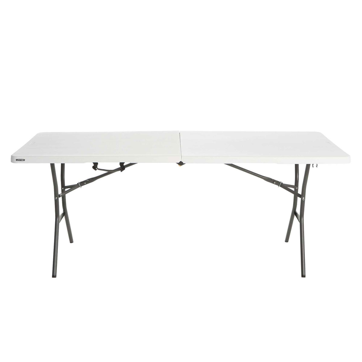 Lifetime Tisch mit Klappfunktion 76,2x183,8x73,7cm Weiß Bild 2