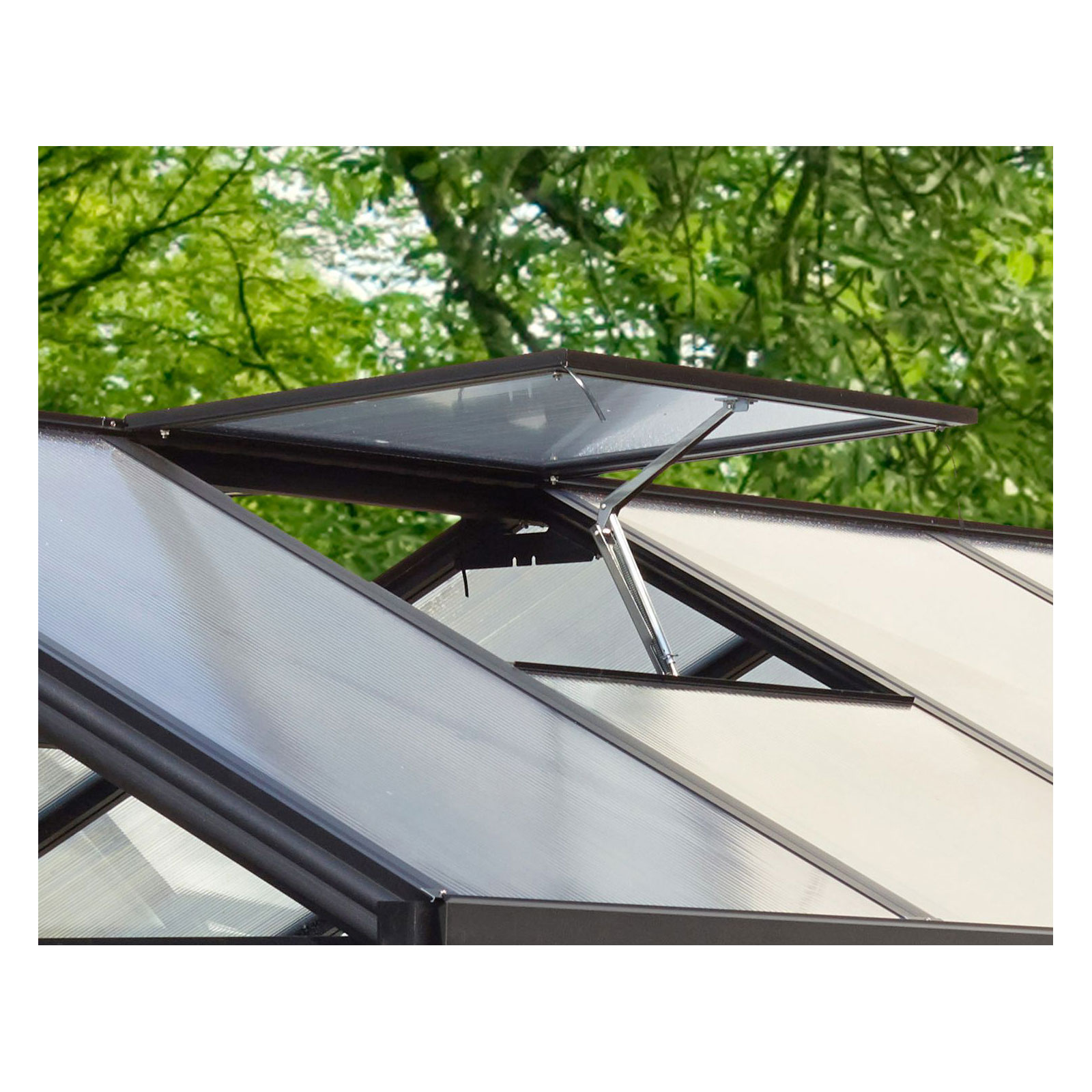 Vitavia Alu-Dachfenster schwarz für Zeus