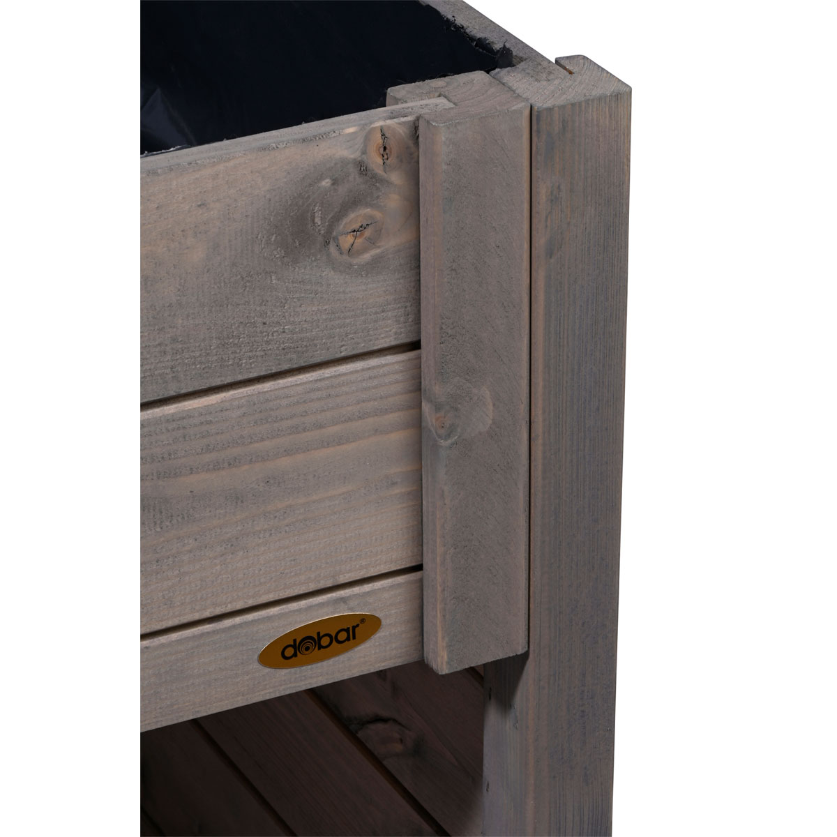 dobar Mährobotergarage mit Pflanzkasten 56 x 73 x 79 cm grau Bild 4