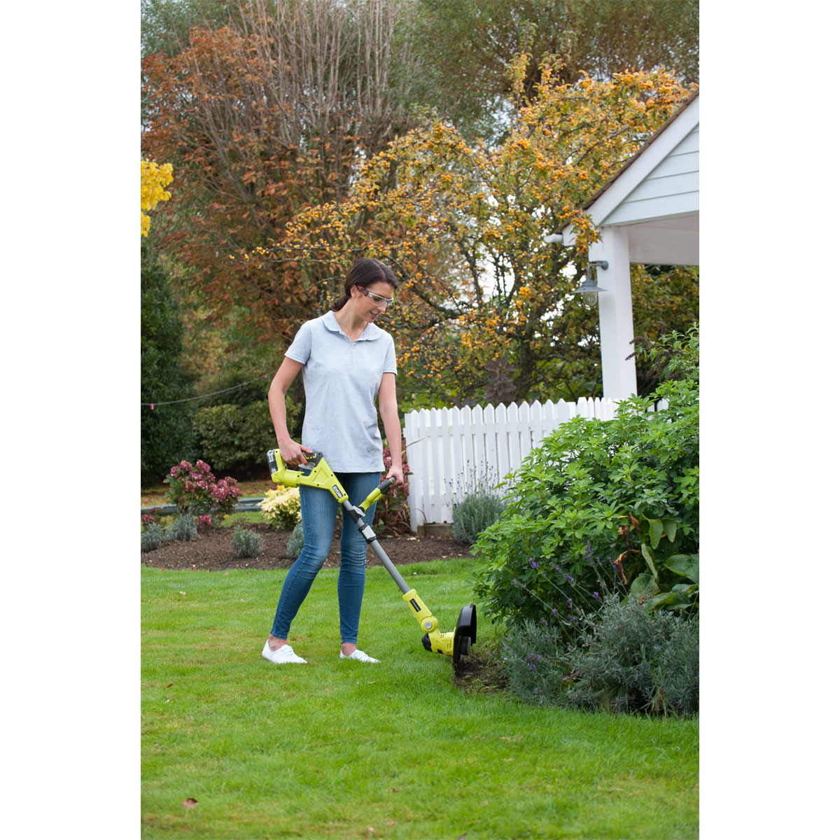 Ryobi  Hybrid-Rasentrimmer-Set RLT1831H25F inkl Akku und Ladegerät Bild 3
