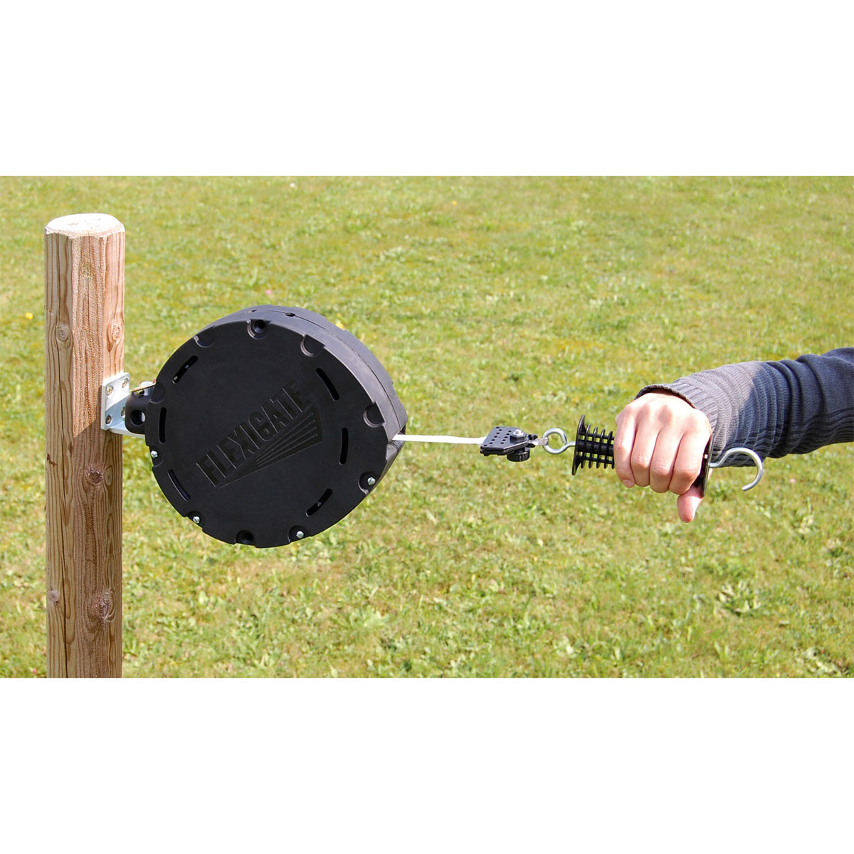 Weidezaungerät FlexiGate mit Band 19 m 2 cm schwarz Bild 7