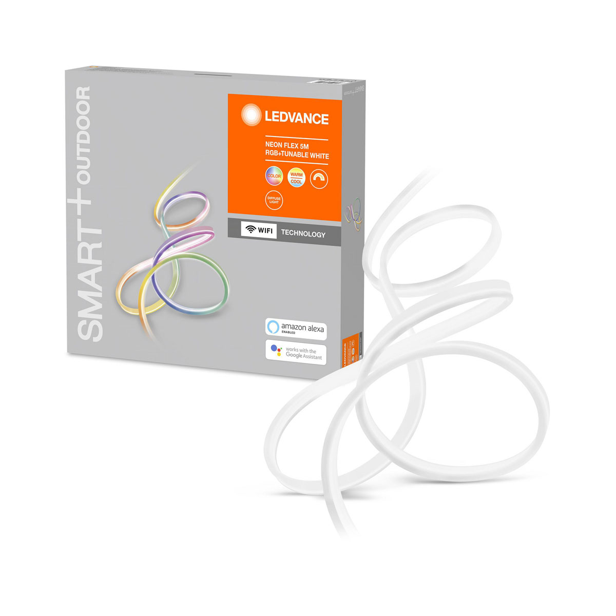 Ledvance SMART+ Deckenleuchte Neon Flex 5 m mehrfarbig