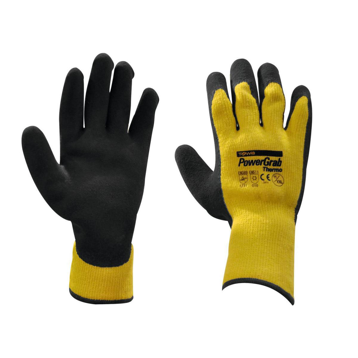 Arbeitshandschuh PowerGrab Thermo Größe 9