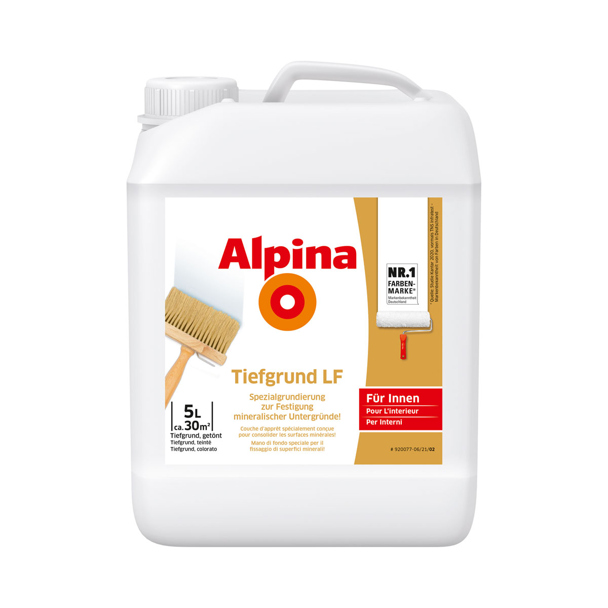 Alpina Tiefgrund getönt 5 L