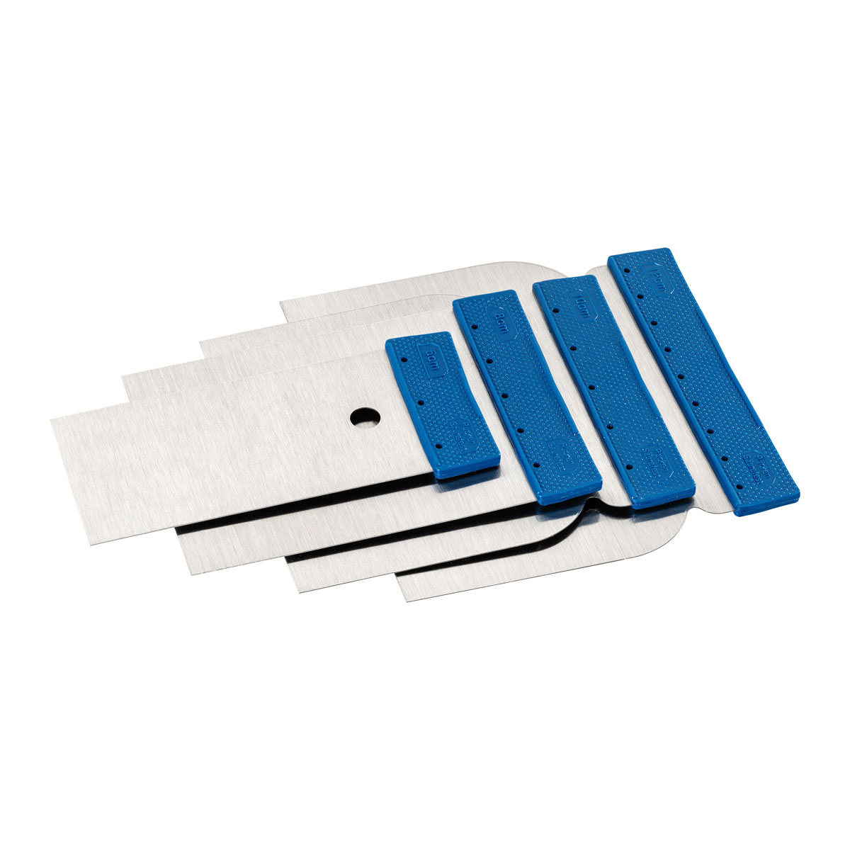 Color Expert Japanspachtel-Satz 4-teilig Kunststoff 50/80/100/120 mm