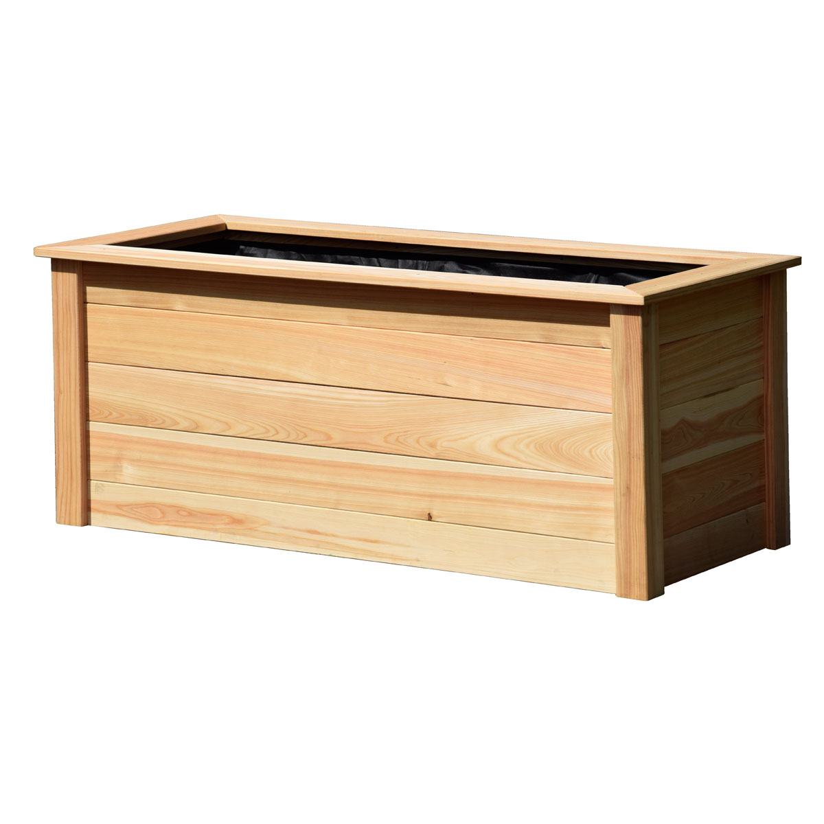 dobar Großes Hochbeet 150 x 65 x 60 cm beige Bild 1