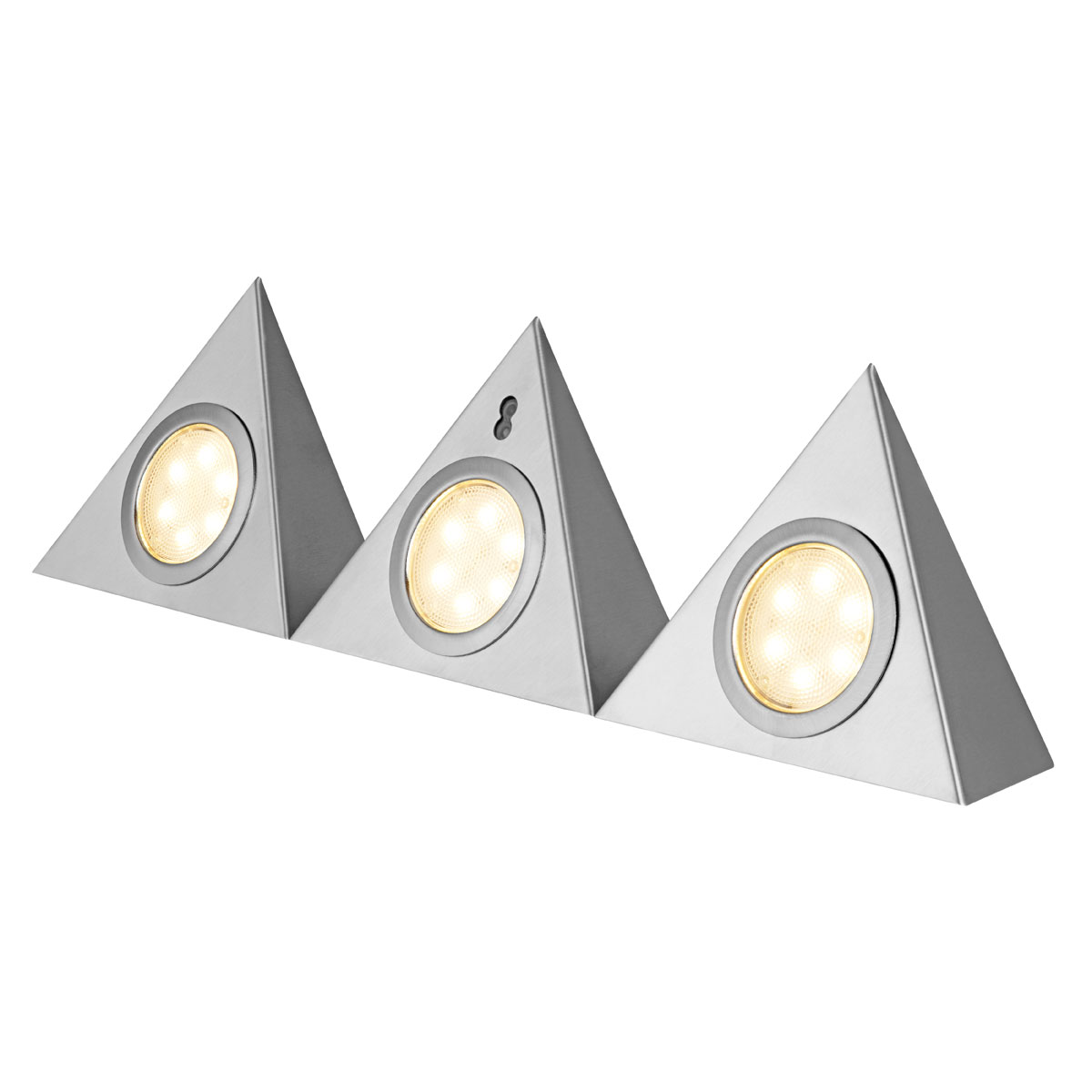REV Ritter LED-Unterbauleuchte Trinagle Snsor 3 x 2,5W silber Bild 2