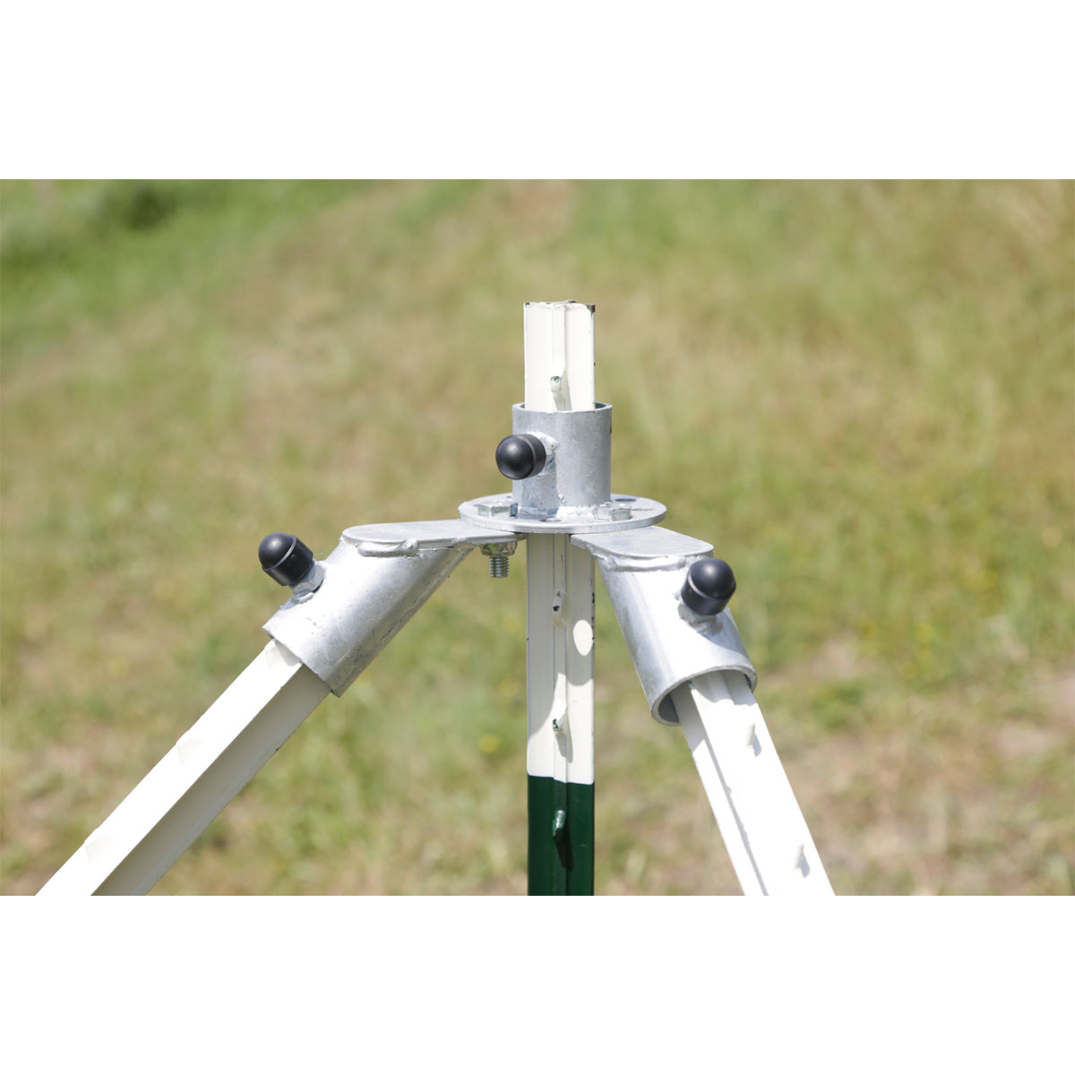 Ecklösungsset T-Post silber-schwarz 5-teilig Bild 2