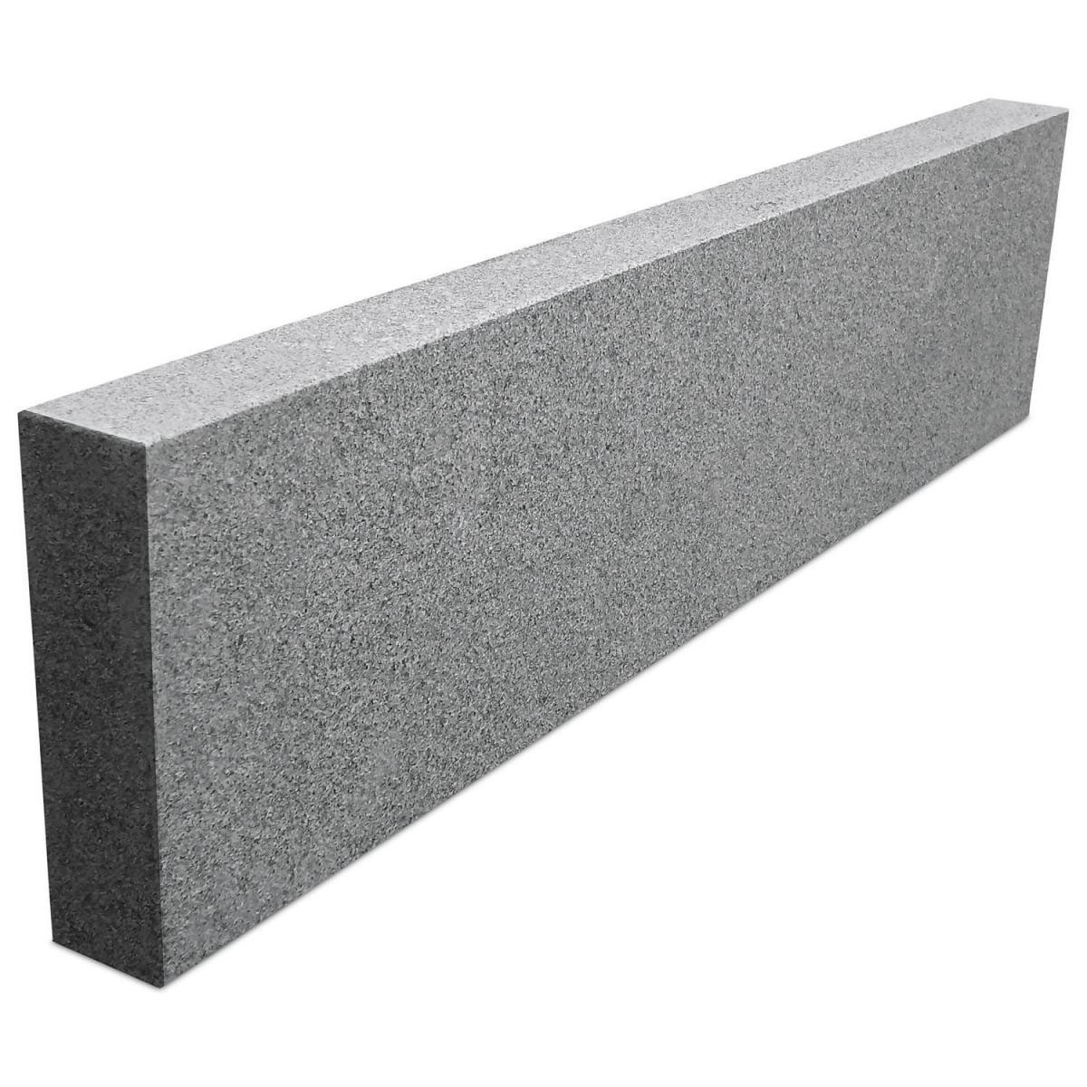 Wingart Granit-Kantenstein 75 x 18 cm grau-graphit Bild 1