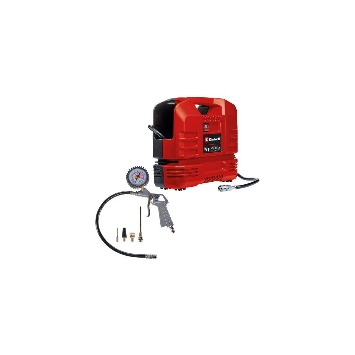 Einhell Koffer-Kompressor TC-AC 190 OF Set