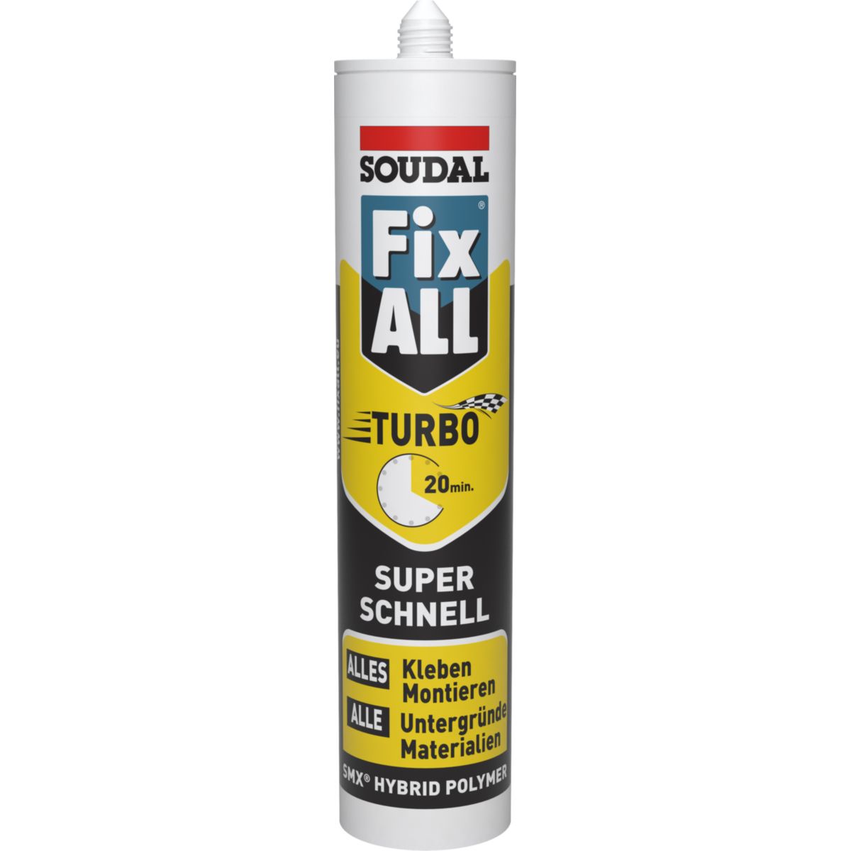 Soudal Klebstoff Fix ALL Turbo weiß 430 g