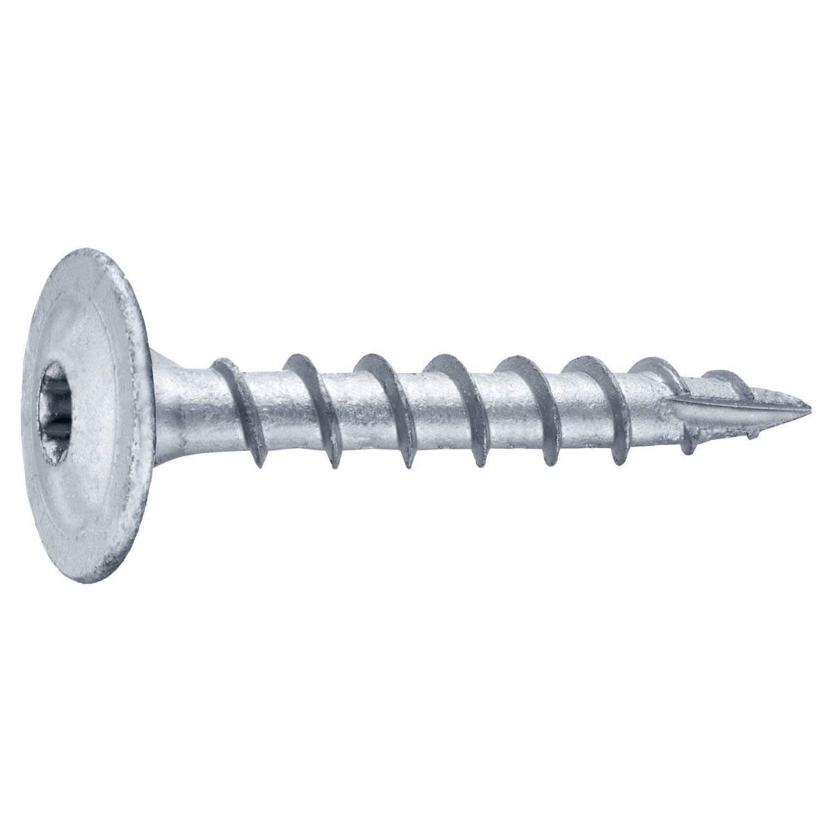 Connex Pfostenschrauben vz 8,0 x 50 mm mit angepresster Schreibe inkl Bit TX40