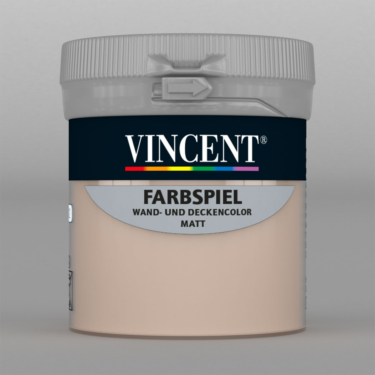 Vincent Farbspiel Kiesel matt 75 ml Vincent Farbspiel Kiesel matt 75 ml