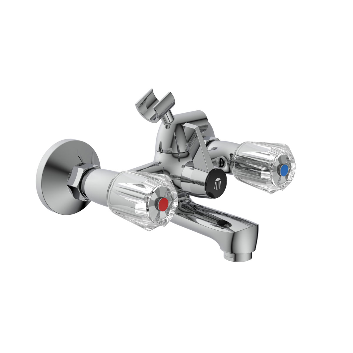 Schütte  Wannenarmatur Savino,chrom,Zweigriff