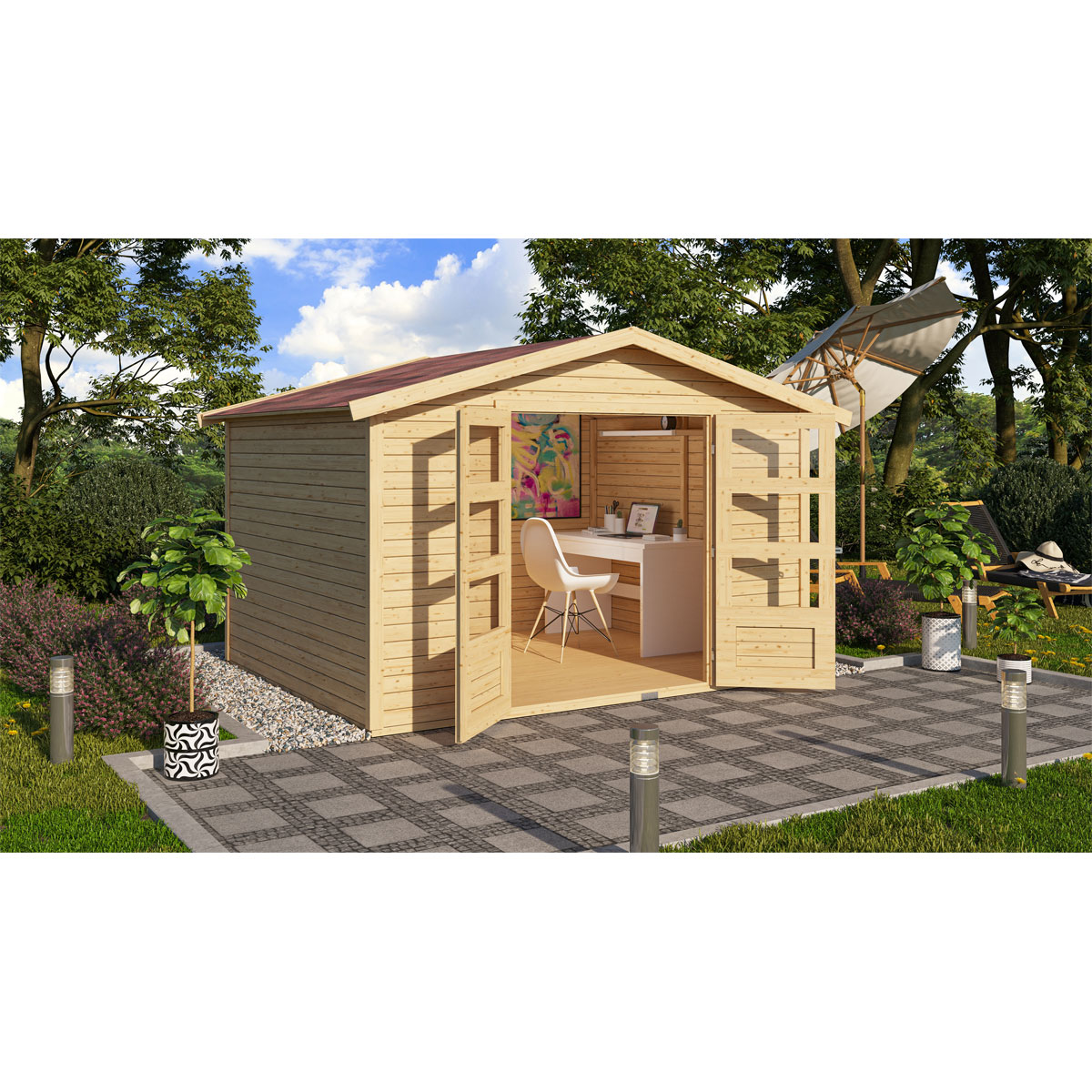 Karibu BBH Amberg 5 naturbelassen Bild 2