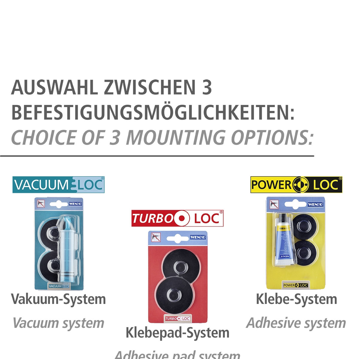 Wenko Toilettenpapierhalter Classic Plus schwarz Bild 3