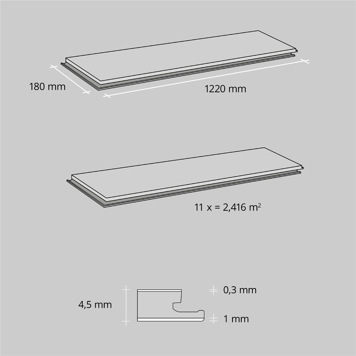 Marley New Generation Falttür Weiss 86 x 205 cm Bild 7