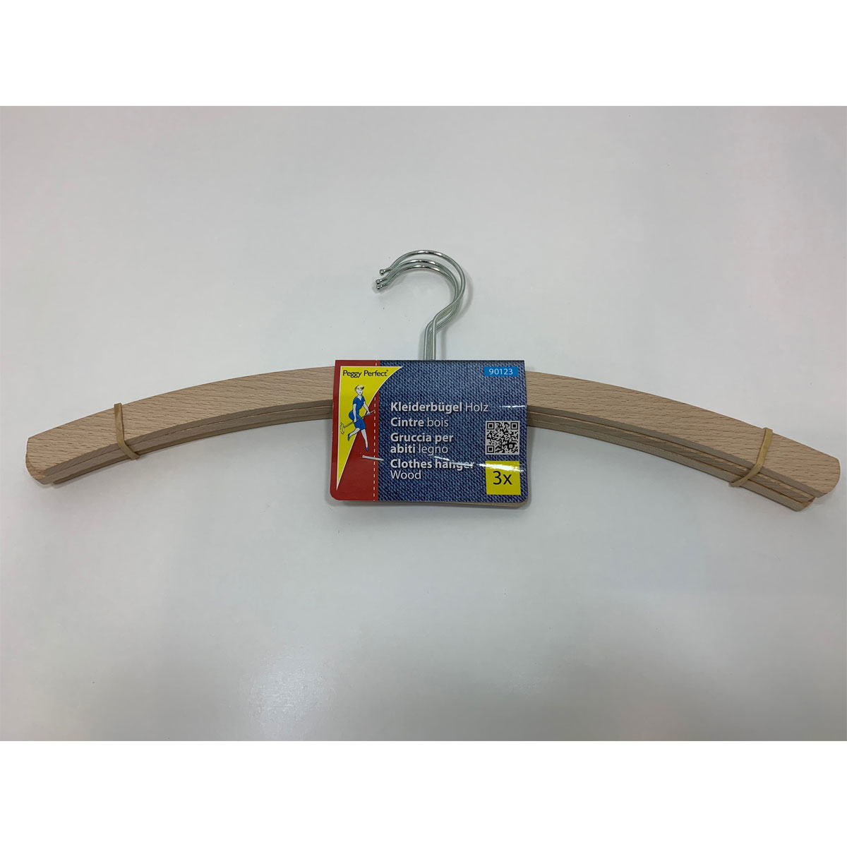 Peggy-Perfect Kleiderbügel ohne Steg 3er-Set