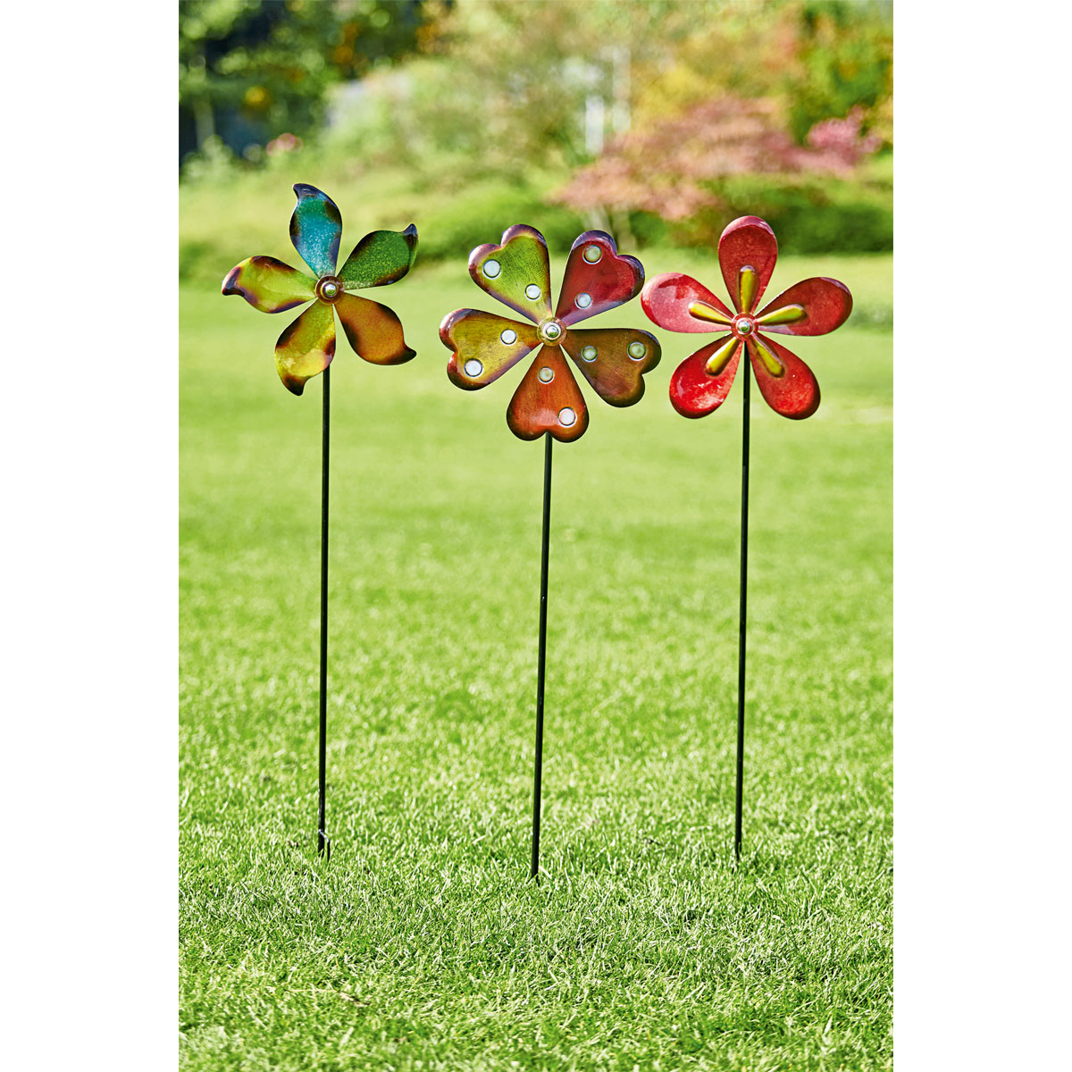 Haveson Metallstecker Windrad 31 x 104 x 7,5 cm verschiedene Farben Haveson Metallstecker Windrad 31 x 104 x 7,5 cm verschiedene Farben