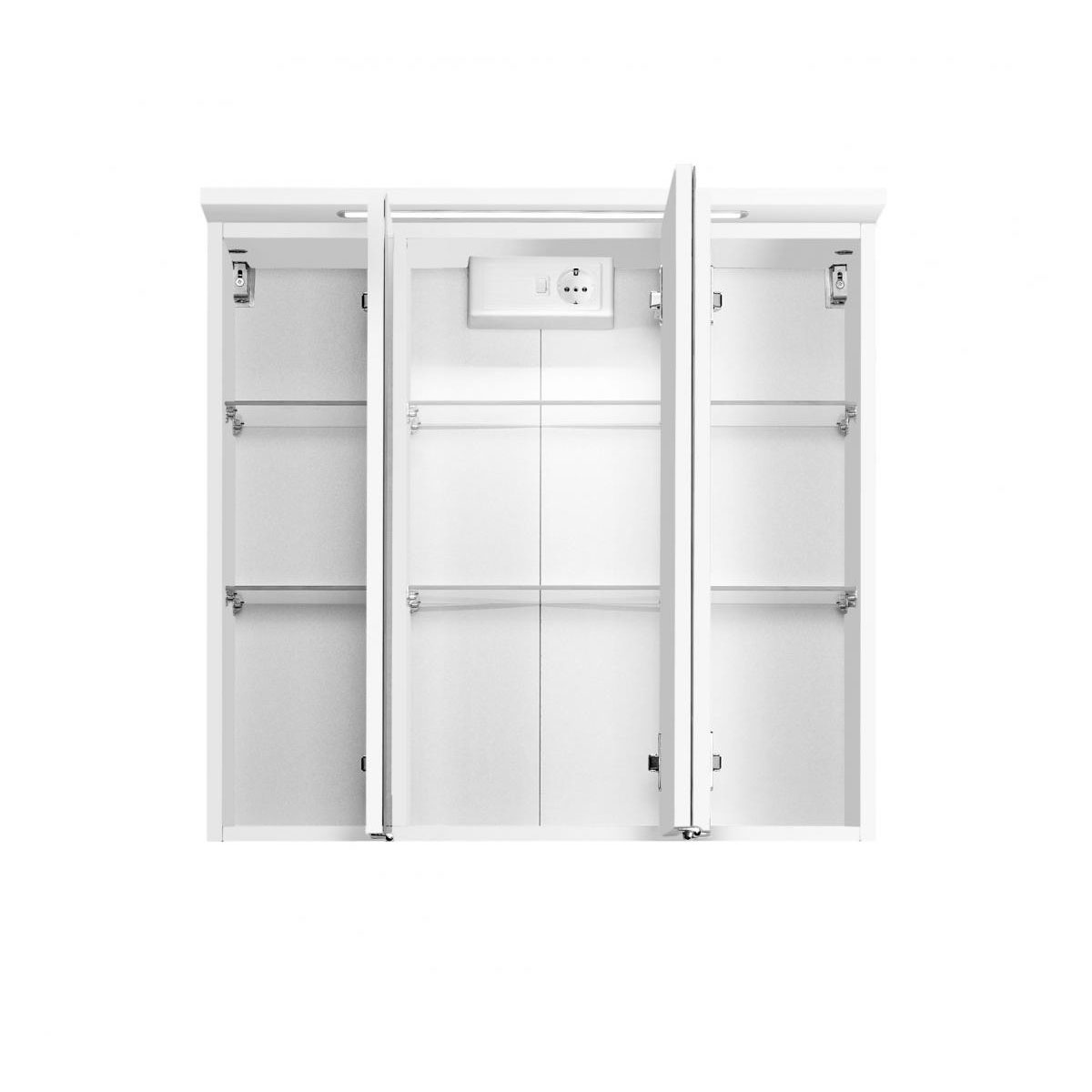 HELD Spiegelschrank  70 weiß 3 Spiegeltüren Bild 2