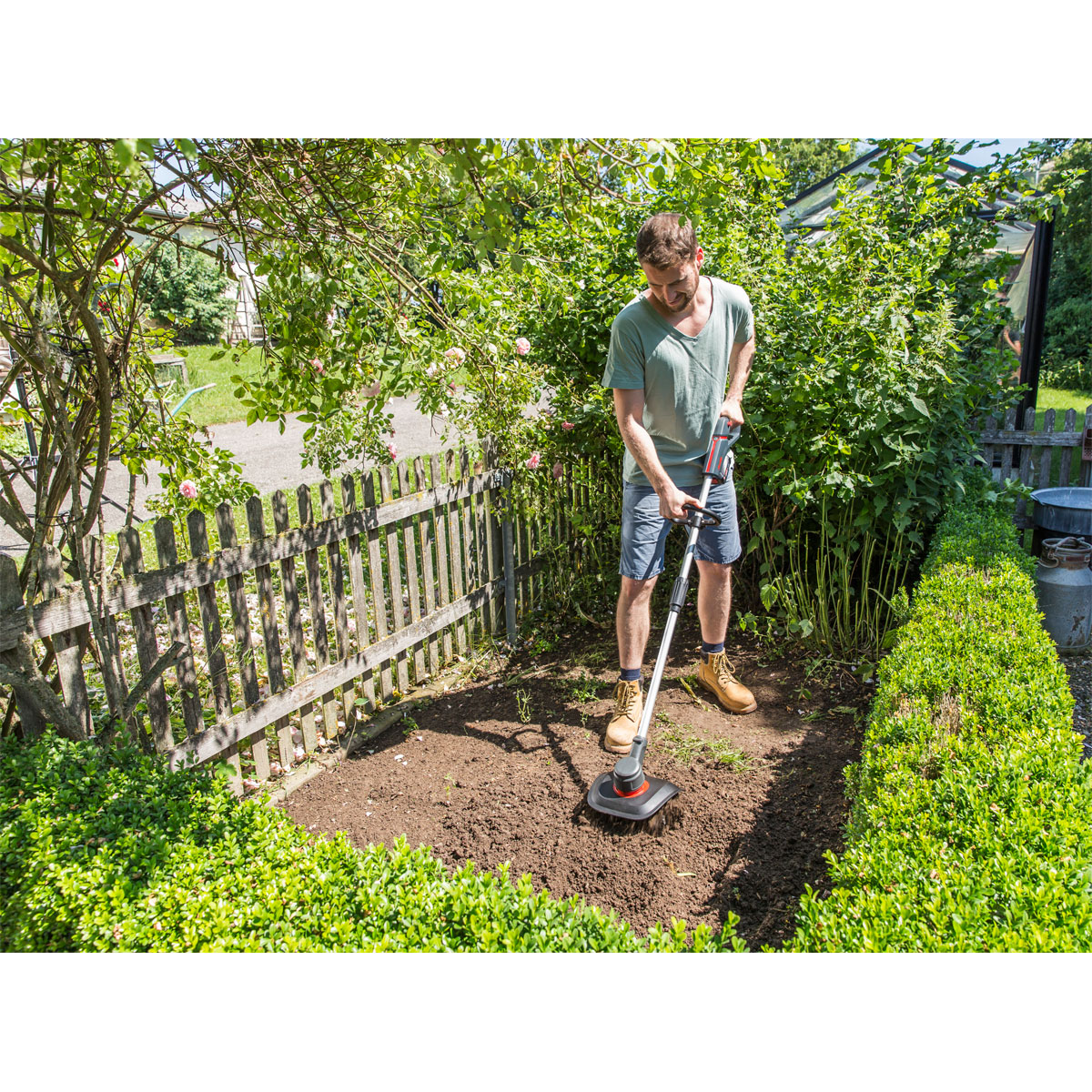 AL-KO  Akku-Bodenhacke 18 VTL 1820 inkl Akku Bild 2