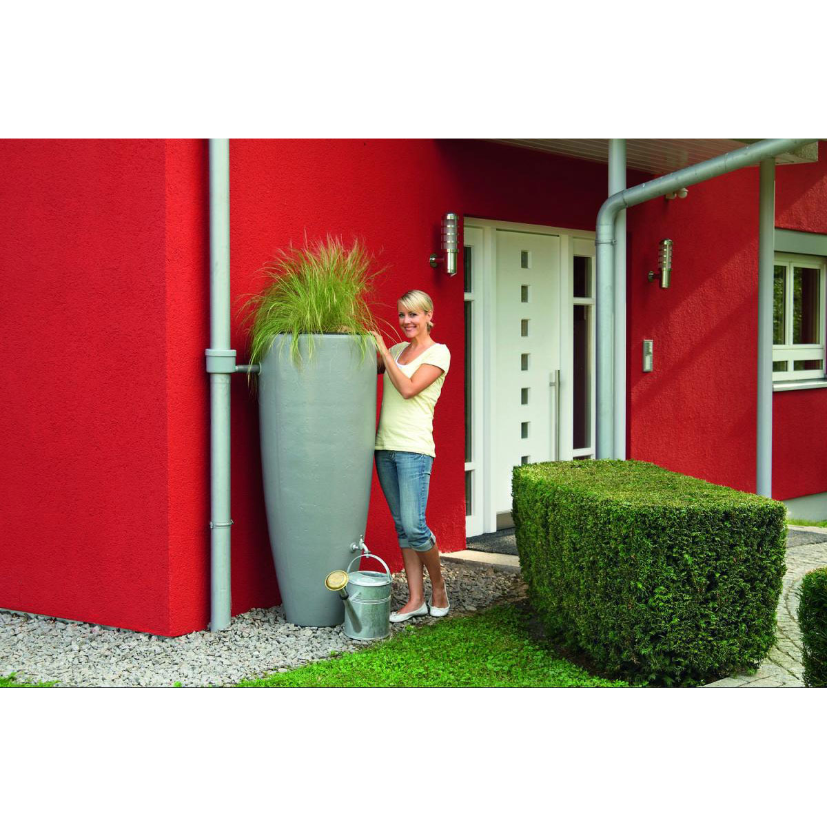 Garantia Regentonne 2in1 grau 300 L Bild 2