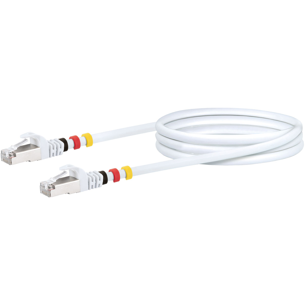 Schwaiger  Netzwerkkabel CAT7 2,5 m weiß Bild 3