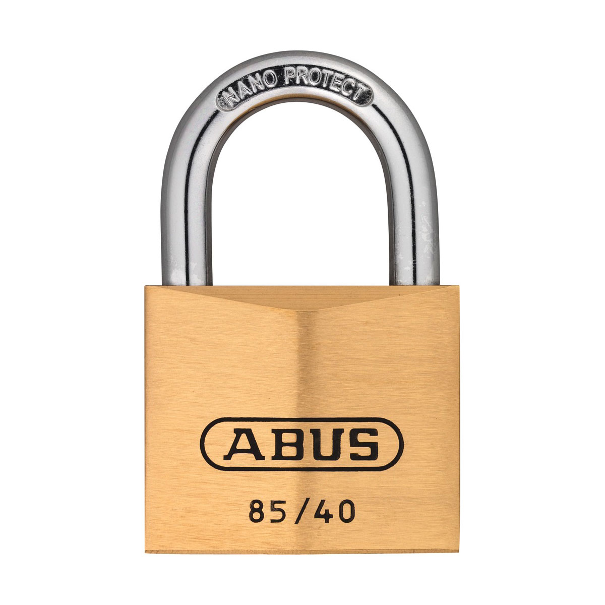 Abus Vorhängeschloss 85 40 mm Messing Bild 1