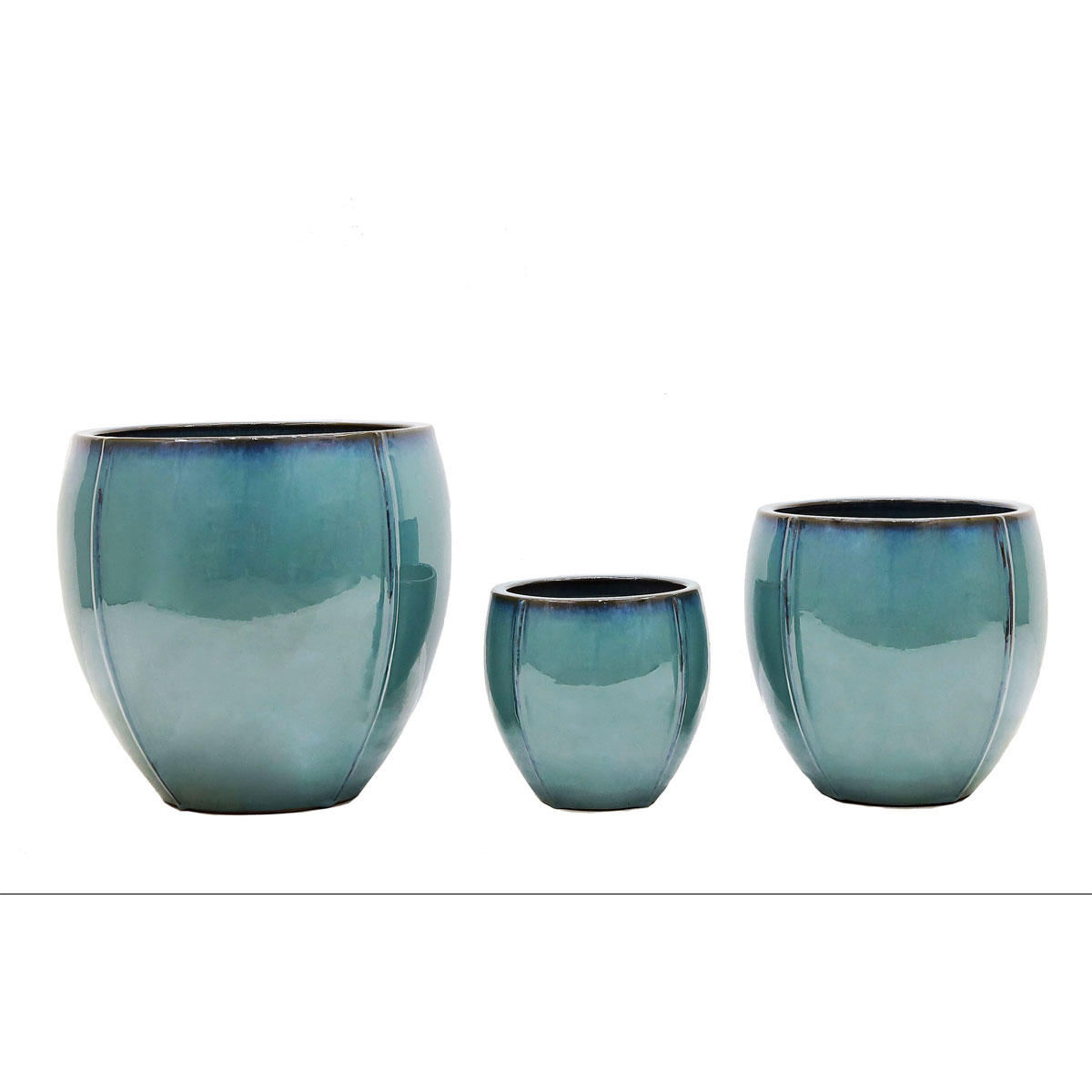 Haveson Pflanztopf Tulipan Keramik 34 x 34 x 32 cm Bild 2