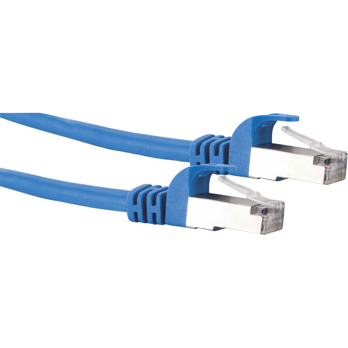 Schwaiger Netzwerkkabel CAT6 250Mhz 1Gbit/s 1m blau Bild 3