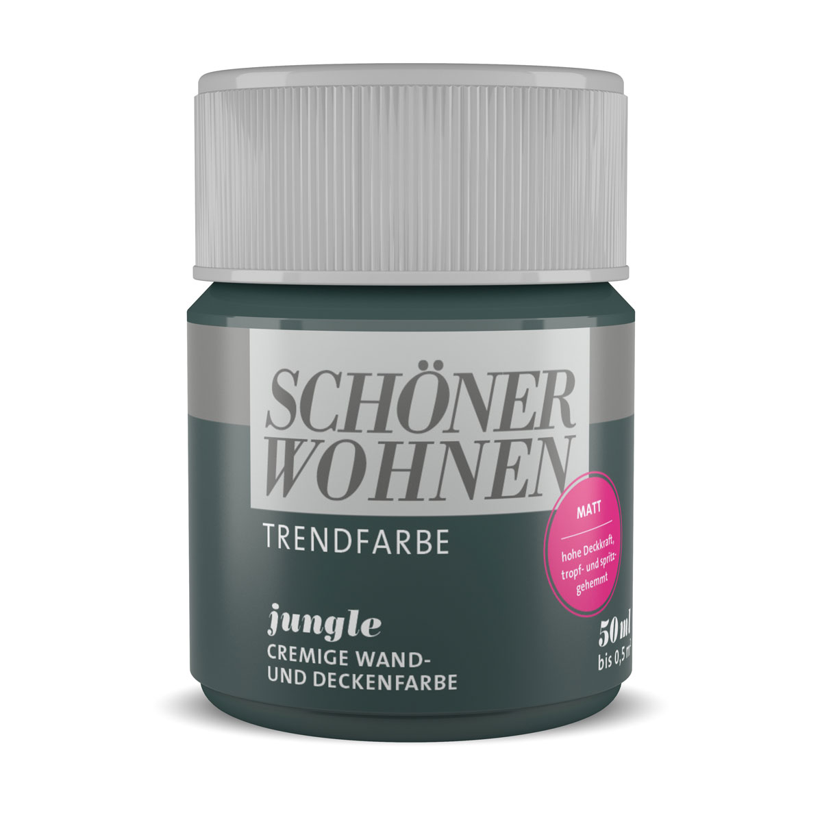Schöner Wohnen Farbe Tester 50 ml Trendfarbe Jungle Bild 1