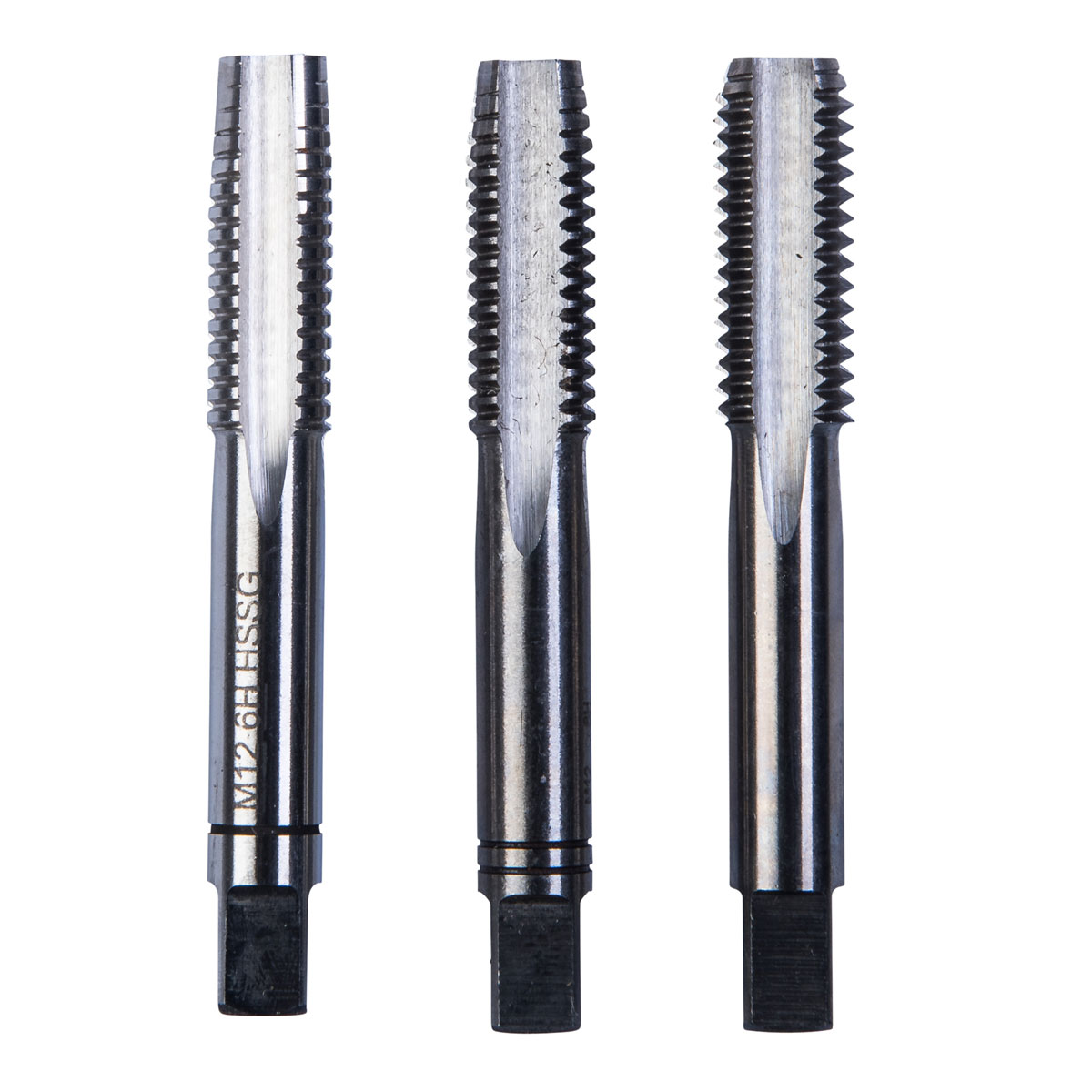 Krone Gewindebohrer-Satz HSS M12 3-teilig Bild 1