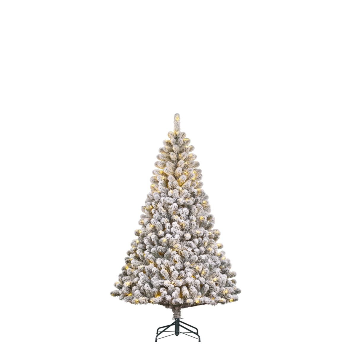 Charlton Weihnachtsbaum grün frosted warm weiß LED 155x91 cm mit Timer & Dimmer