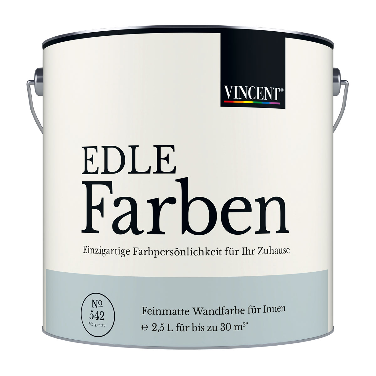 Vincent Wandfarbe Edle Farben Morgentau 2,5 L Vincent Wandfarbe Edle Farben Morgentau 2,5 L
