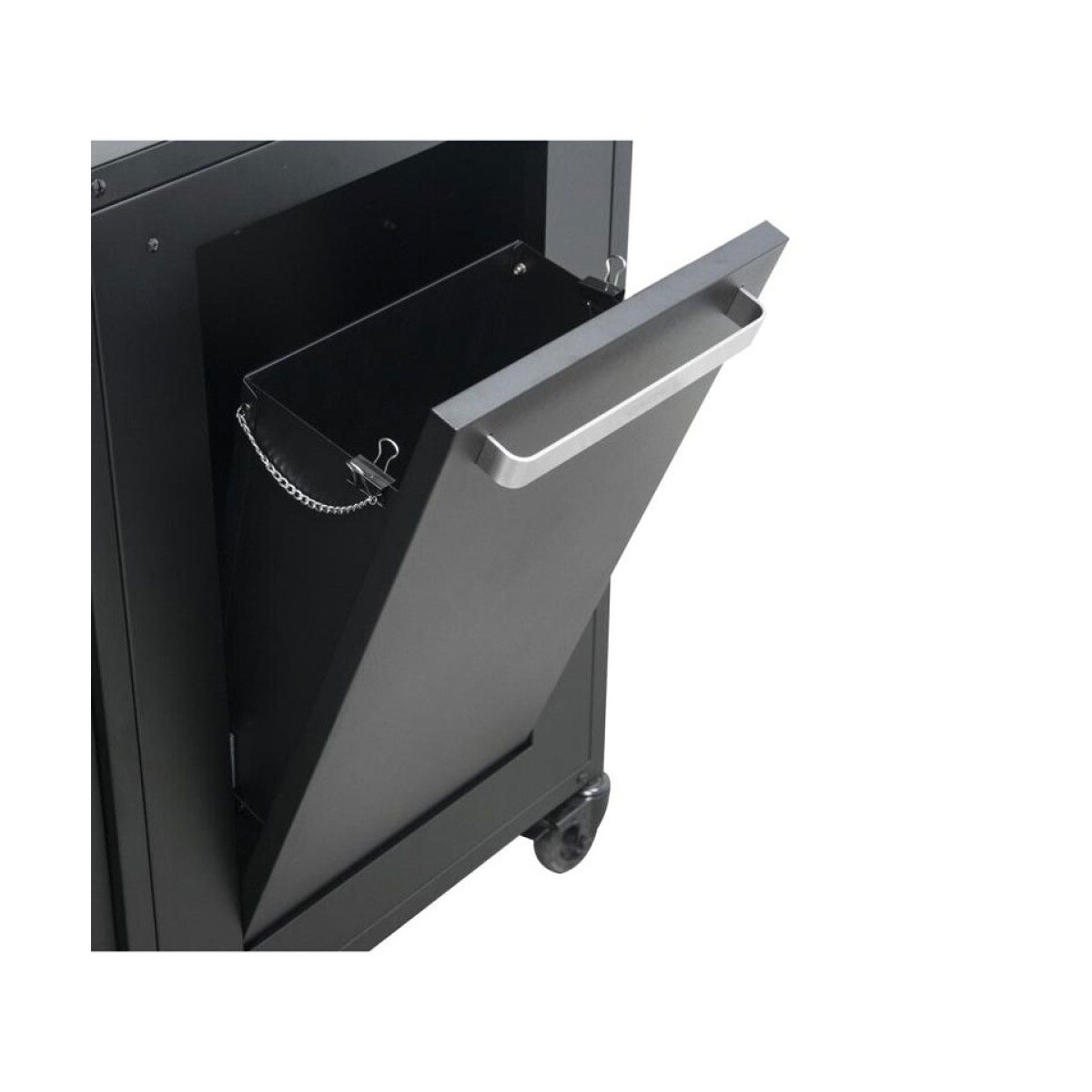 COZZE  Aussentisch mit 2 Türen Mülleimer und 4 Rädern Bild 6