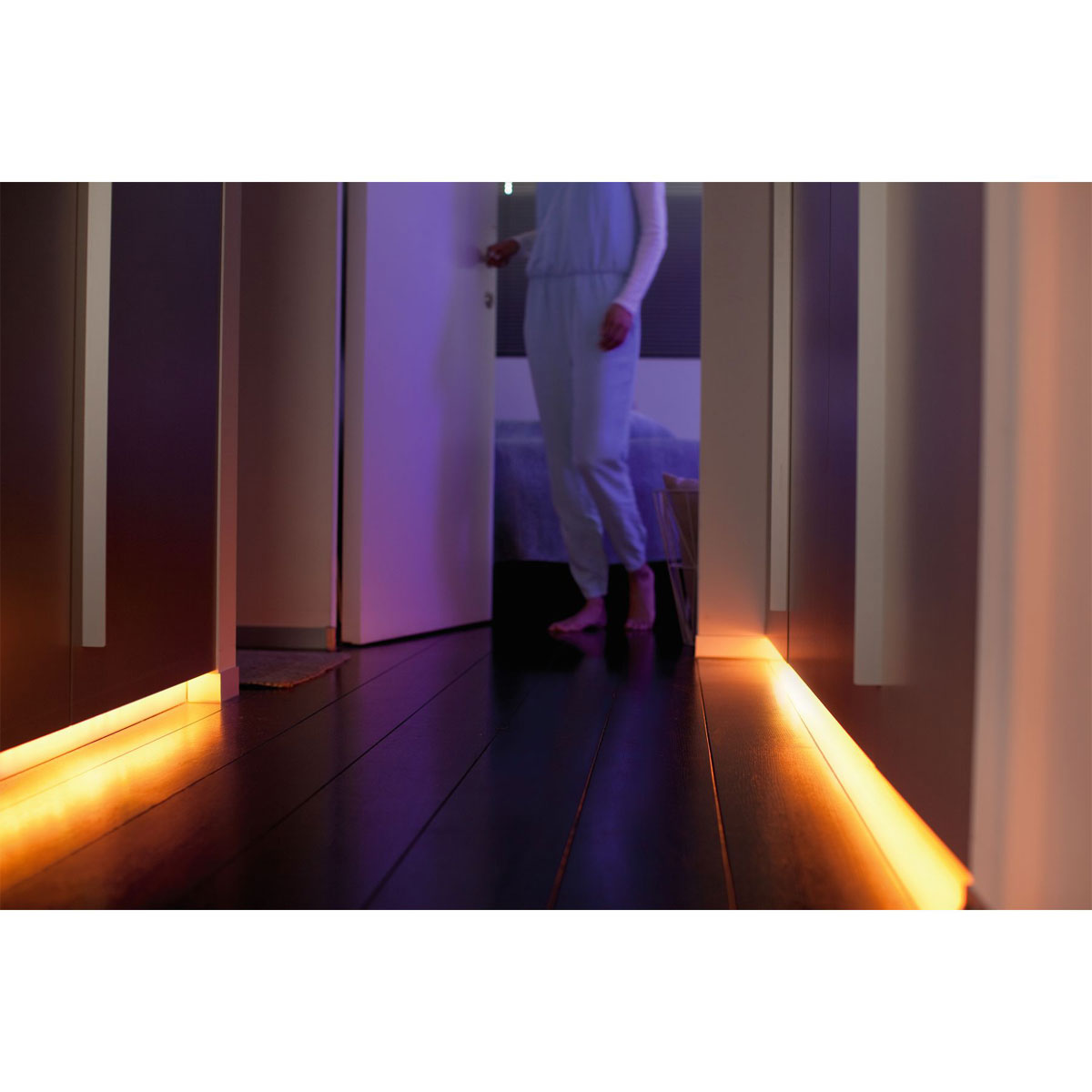 Philips Hue LED-Lichtband Lightstrip Plus Erweiterung 1m weiß Bild 6