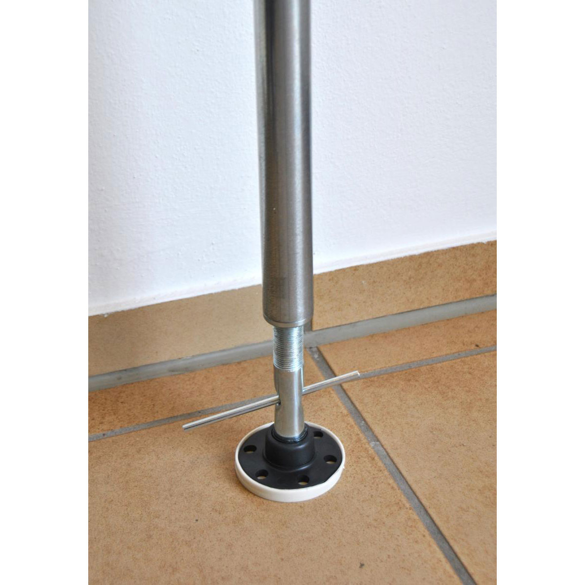 Angerer Freizeitmöbel GmbH Klemmmarkise grau gestreift, 250 cm Bild 2