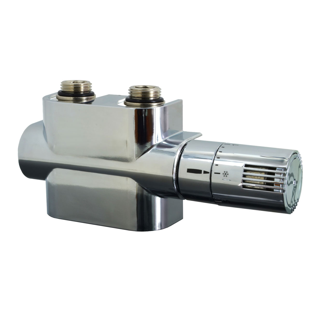 Ximax Heizkörper Zubehör Mittenanschlussgarnitur Multiblock-Set Universal Chrom